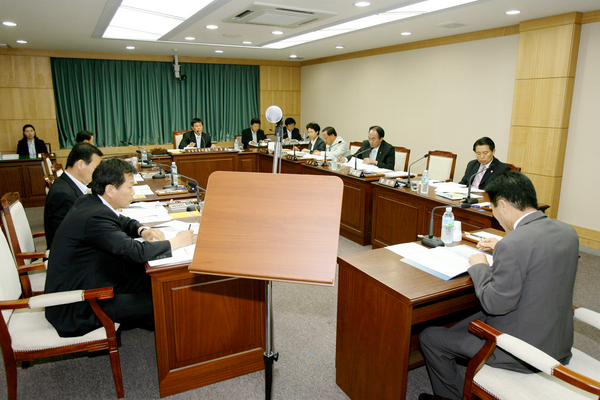 제133회 임시회시 산업건설위원회 활동