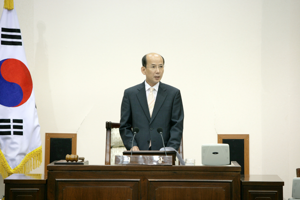 제134회 임시회 개회식