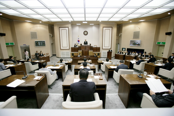 제135회 정례회 개회식