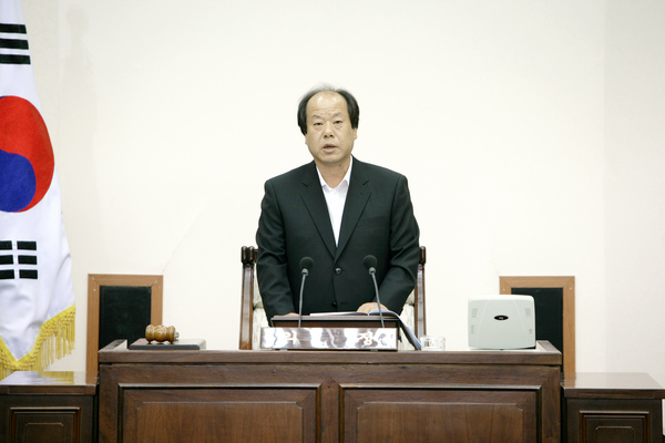 제135회 정례회 개회식