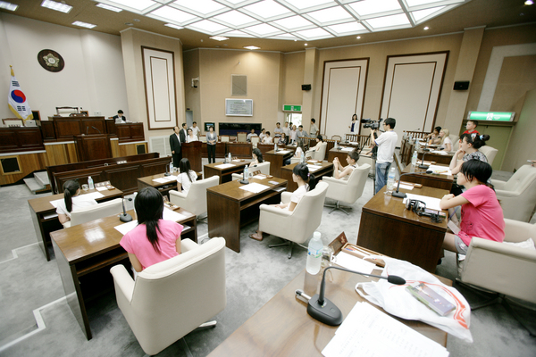 러시아 교포3세 청소년 모국어 연수단 방문