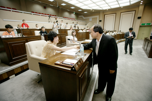 러시아 교포3세 청소년 모국어 연수단 방문