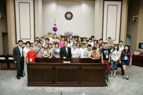 러시아 교포3세 청소년 모국어 연수단 방문
