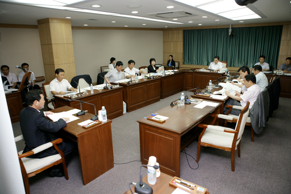 제135회 정례회시 산업건설위원회 활동
