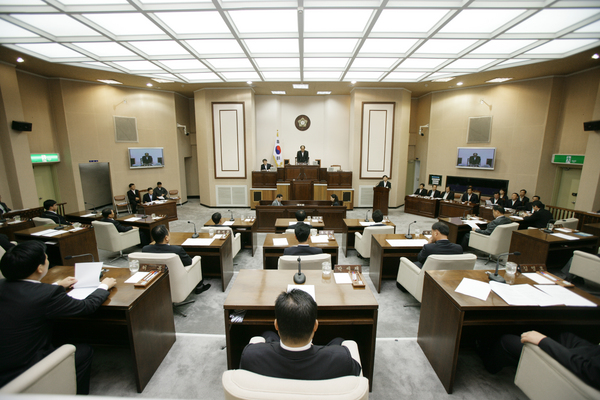 제136회 임시회 개회식