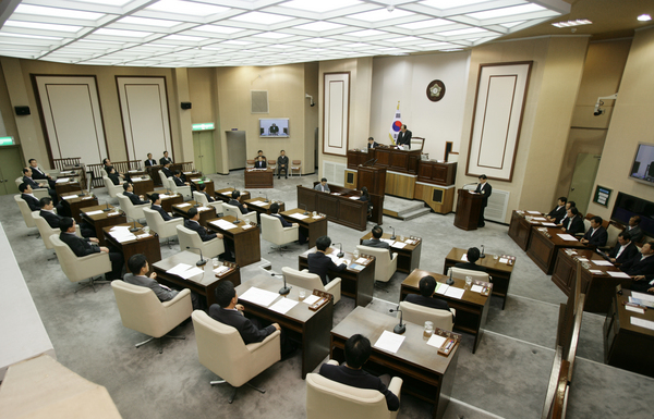 제136회 임시회 개회식