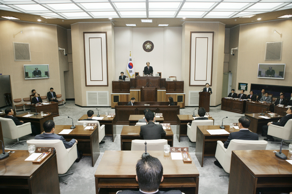 제137회 임시회 개회식