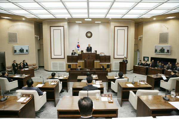 제138회 임시회 개회식