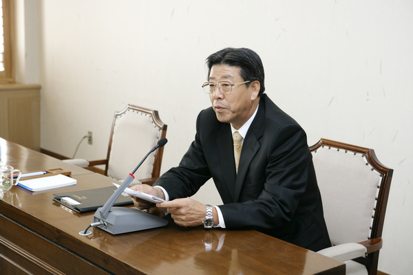 전체의원 간담회 개최