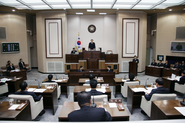 제139회 정례회 개회식
