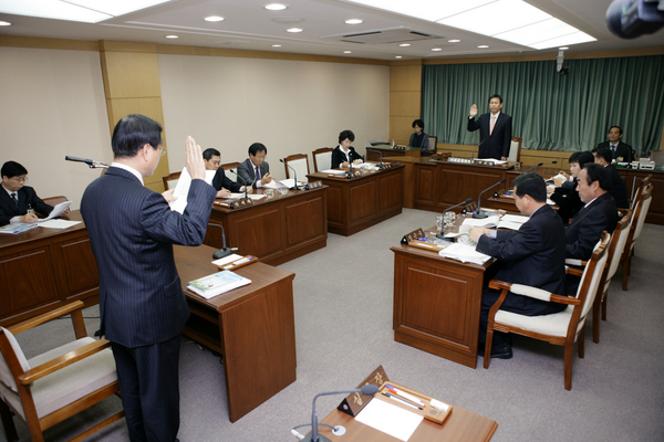 제139회 정례회 의회운영위원회 행정사무감사 활동