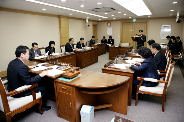 폐회중 의회운영위원회 활동