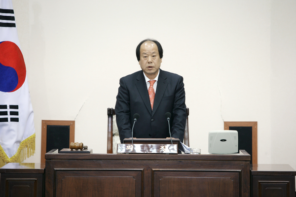 제140회 임시회 개회식