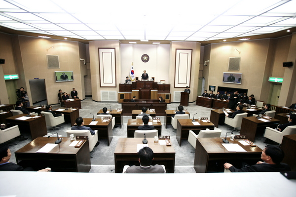 제140회 임시회 개회식
