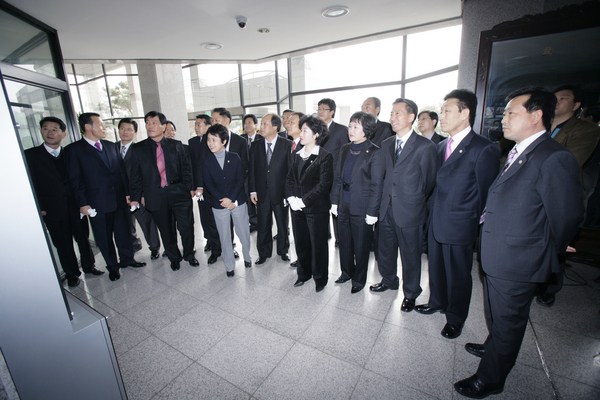 의정활동 동영상 제막식 참석