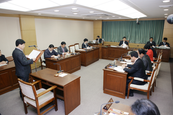 폐회중 의회운영위원회 활동