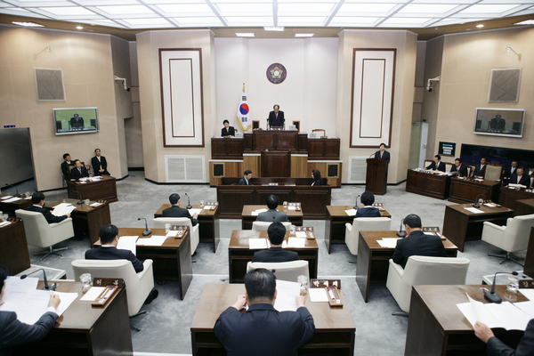 제141회 임시회 개회식
