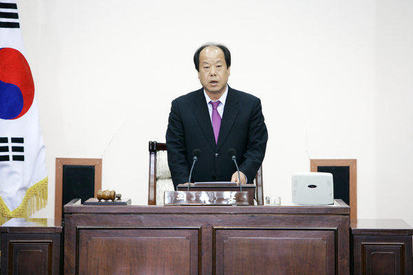 제142회 임시회 개회식