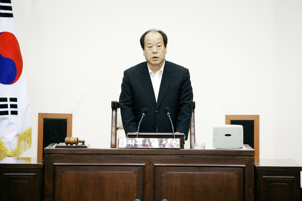 제144회 정례회 개회식