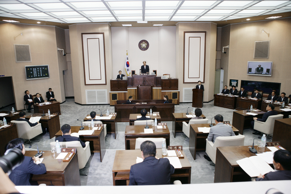 제145회 임시회 개회식