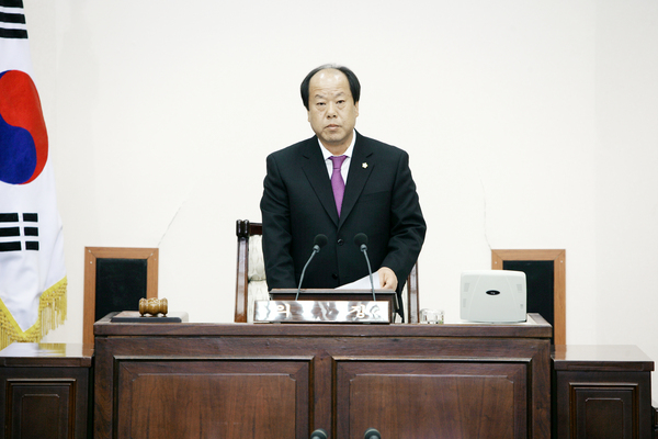 제148회 정례회 개회식