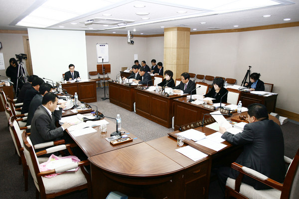 제148회 정례회시 산업건설위원회 활동