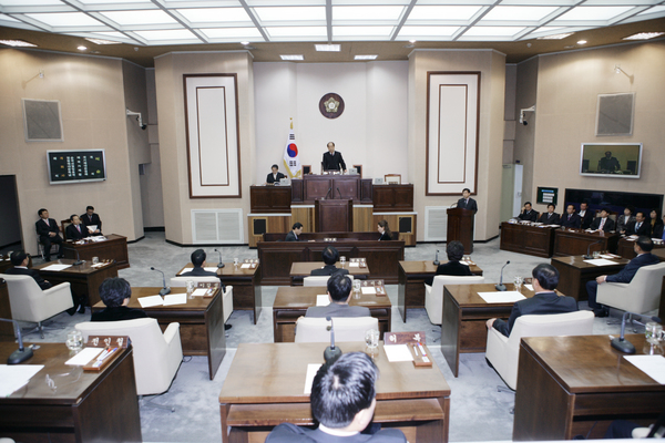 제149회 구미시의회 임시회 개회식