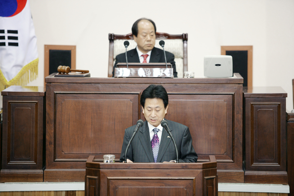 제151회 임시회 제1차 본회의 활동