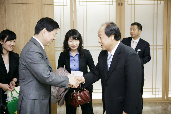 중국 장사시 부시장 일행 의회 방문