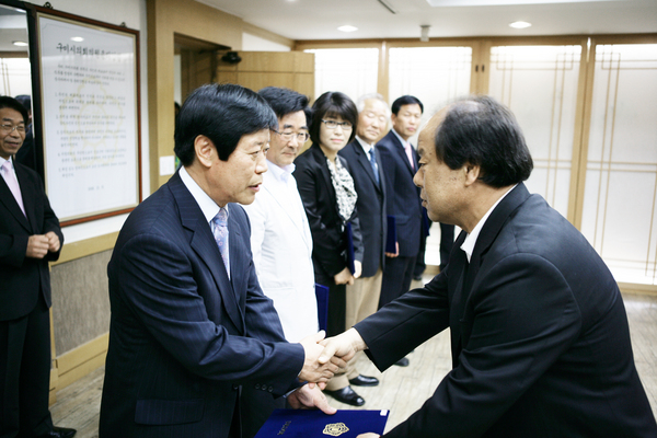 2009 회계연도 결산검사위원 위촉장 수여