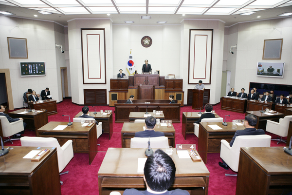 제152회 임시회 개회식