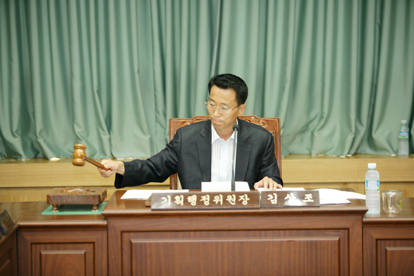 제154회 임시회 기획행정위원회 활동