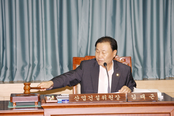 제154회 임시회 산업건설위원회 활동