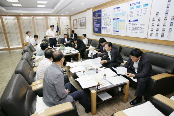 신동 고압선 설치 관련 민원인 의회방문