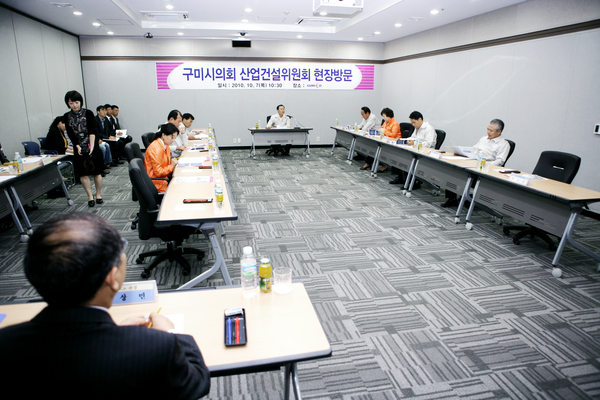 제156회 임시회 산업건설위원회 활동