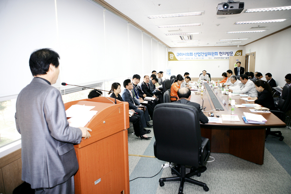 제156회 임시회 산업건설위원회 활동