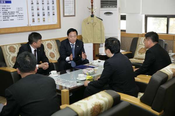 선산 JC 2011년 신임회장단 방문