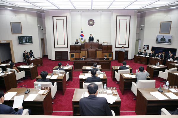 제158회 정례회 개회식