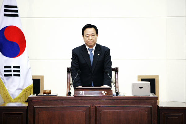 제158회 정례회 개회식