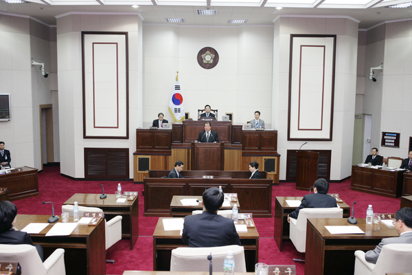 제158회 정례회시 제1차 본회의