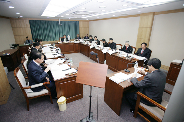 제158회 정례회 예산특별위원회 활동