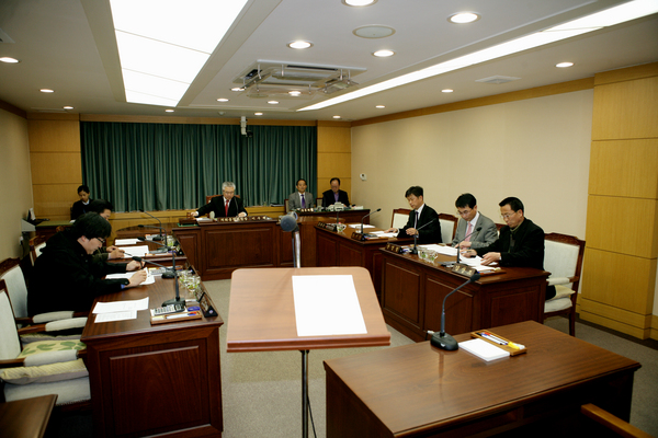폐회중 의회운영위원회 활동