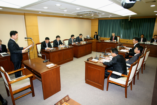 폐회중 의회운영위원회 활동