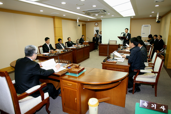폐회중 의회운영위원회 활동