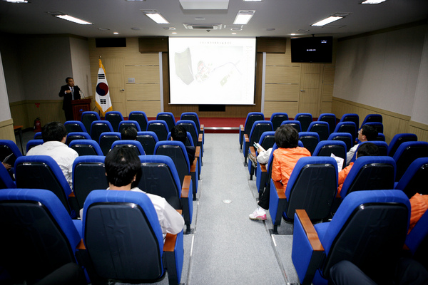 제161회 임시회시 산동면 환경자원화시설 방문