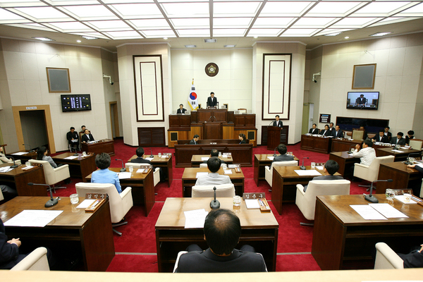 제162회 임시회 개회식