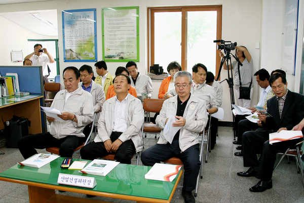 제162회 임시회시 산업건설위원회 활동