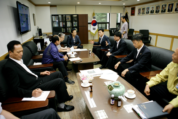코레일 의회 방문