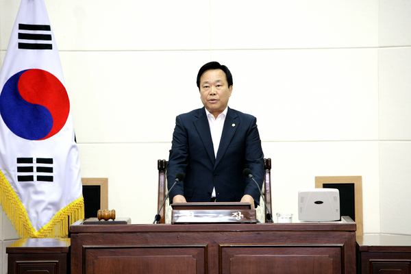 제164회 임시회 개회식