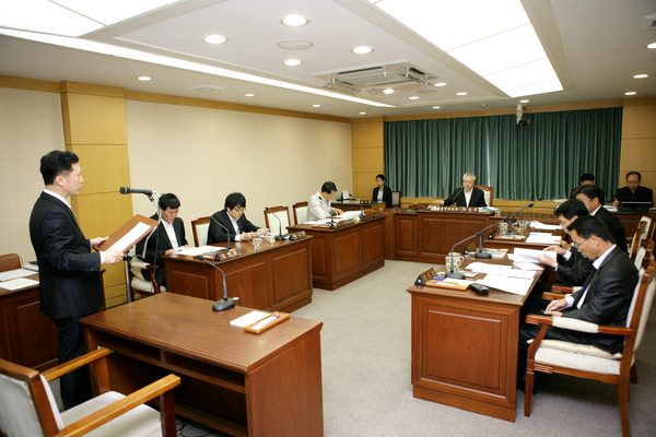폐회중 의회운영위원회 활동